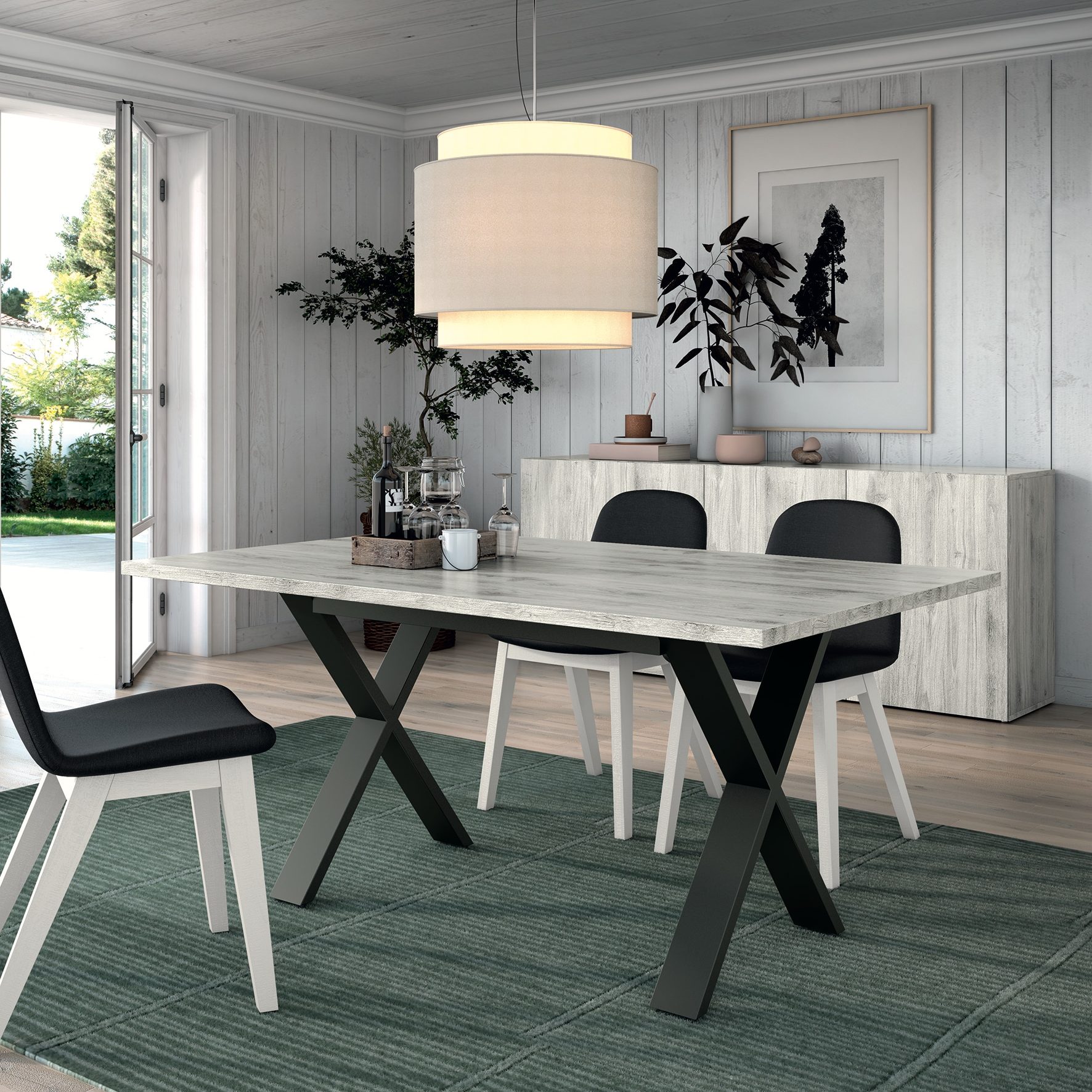 MESA X y SILLA C614 ALASKA